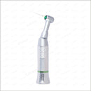 10:1 Hand file contra-angle handpiece with 30 degree reciprocation for negotiation of complex anatomy.