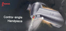 Contra angle handpiece for electric motor and implant motor 1:5, 1:1, 1:3 and 20:1