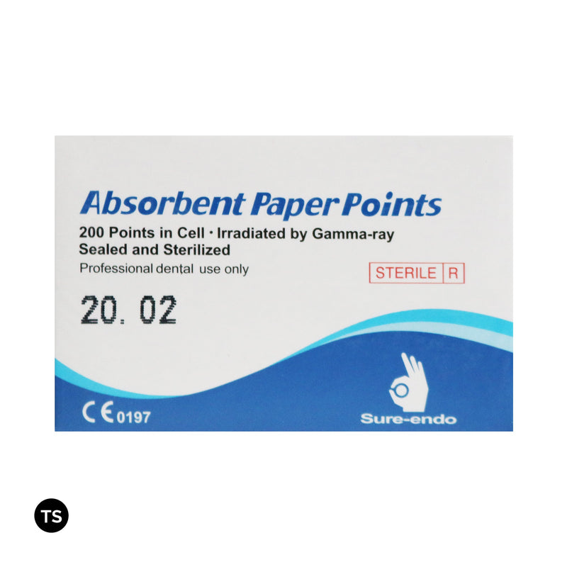 Absorbent Paper Points by SureEndo from Toothsaver.co.uk