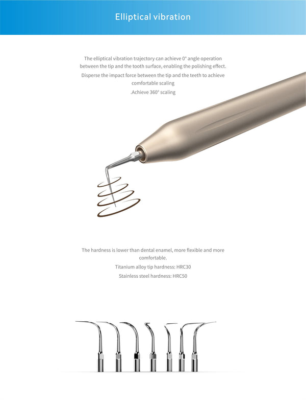 Scaler handpiece for air polisher and scaler YZ-2L.