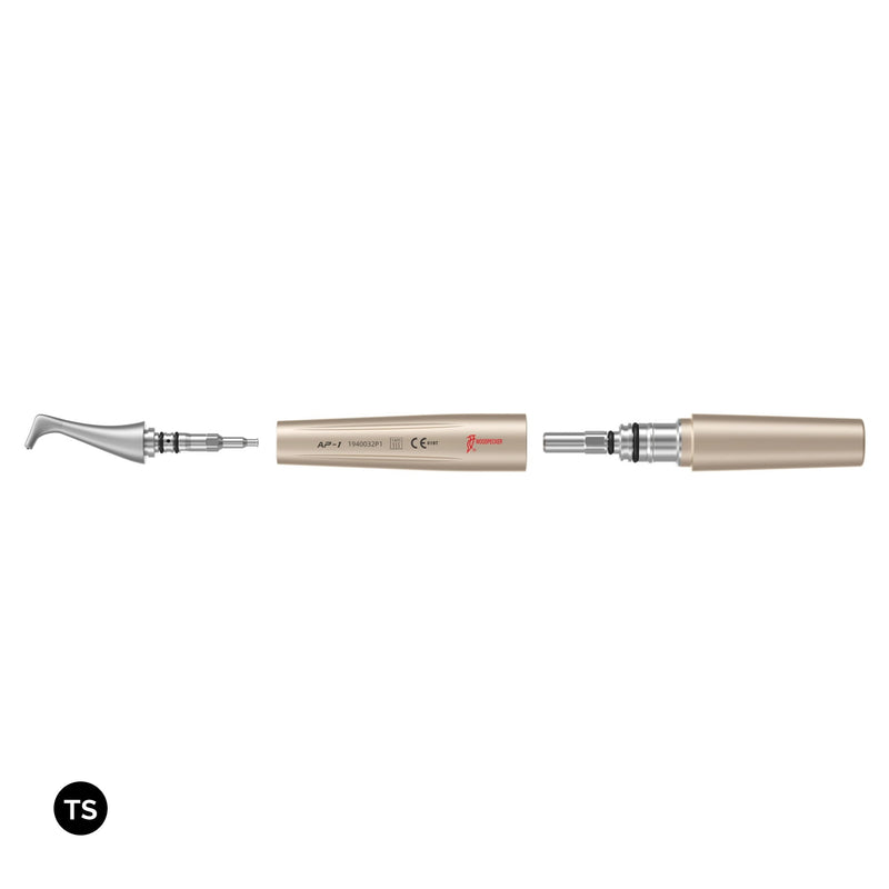 Dental scaler and polishing device made by Woodpecker Medical