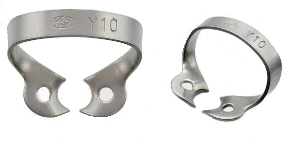 Y10 matt rubber dam clamp