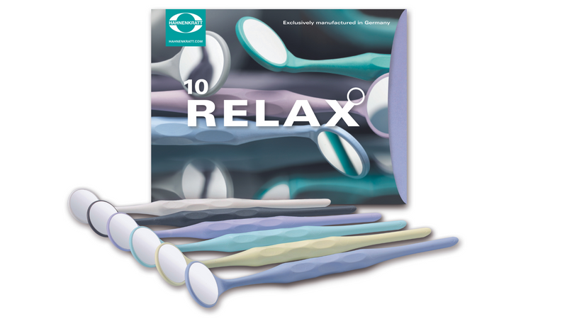 Hahnenkratt's Relax 10 Dental FS Mirrors 10/pack (bright and excellent colour accuracy) - Toothsaver.co.uk