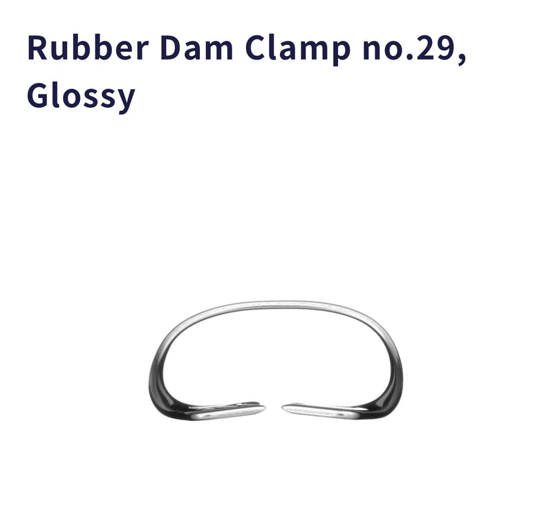 Rubber Dam Clamp no. 29 Glossy