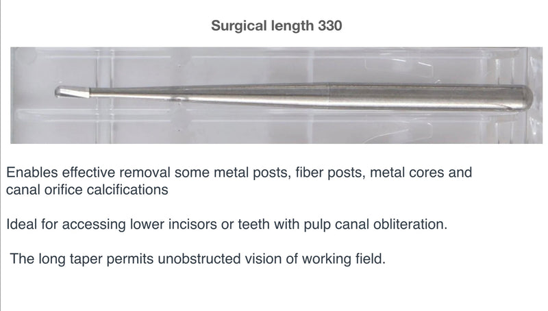 Endo access burs (beasts and refined).