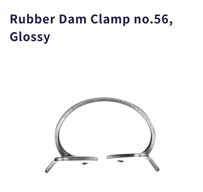 Rubber Dam Clamp no. 56 Glossy